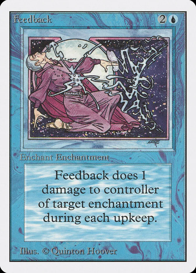 1993 Unlimited Edition Feedback uncommon #58 uncommon card image