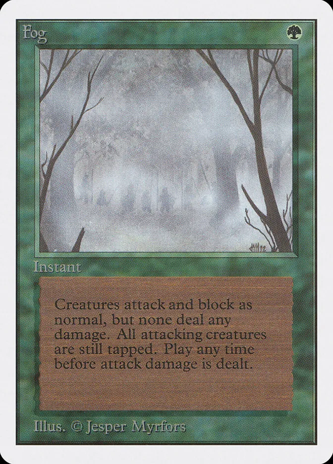 1993 Unlimited Edition Fog common #194 common card image