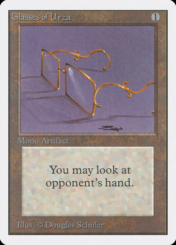 1993 Unlimited Edition Glasses of Urza #246 uncommon card image