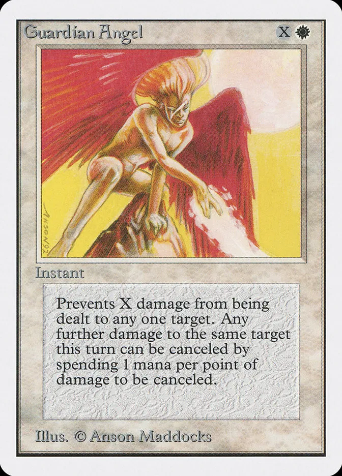 1993 Unlimited Edition Guardian Angel common #22 common card image