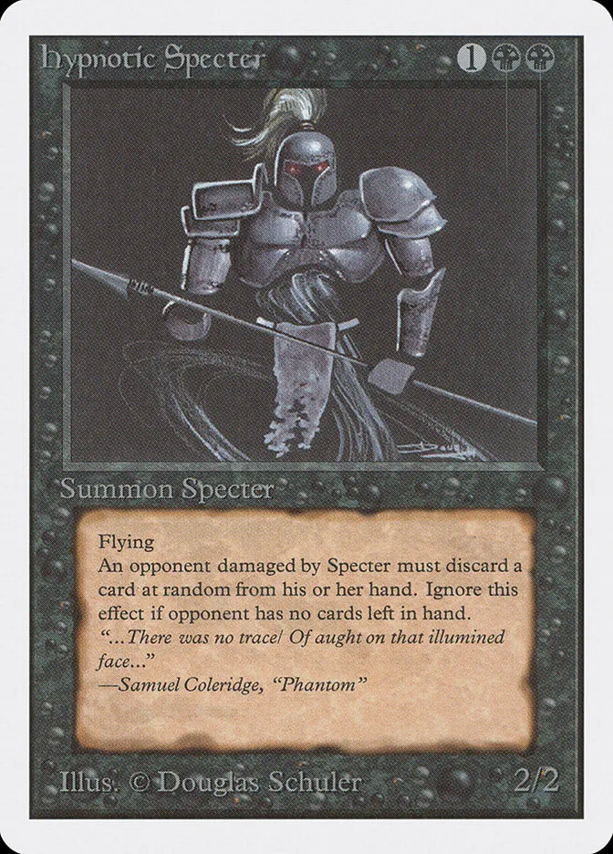 1993 Unlimited Edition Hypnotic Specter uncommon #113 uncommon card image
