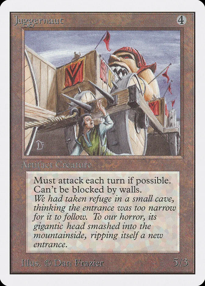 1993 Unlimited Edition Juggernaut uncommon #256 uncommon card image