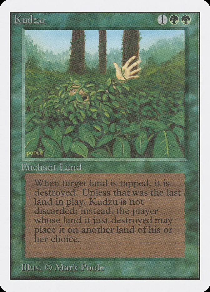 1993 Unlimited Edition Kudzu rare #205 rare card image