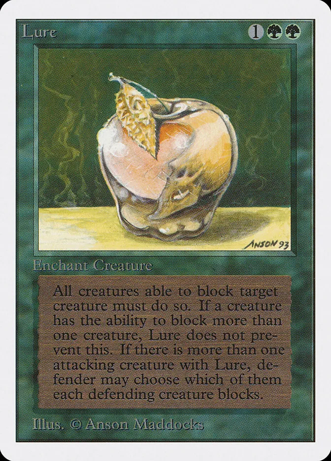 1993 Unlimited Edition Lure uncommon #212 uncommon card image