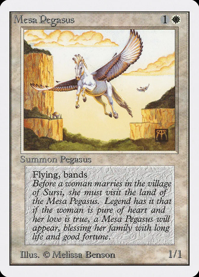 1993 Unlimited Edition Mesa Pegasus common #29 common card image
