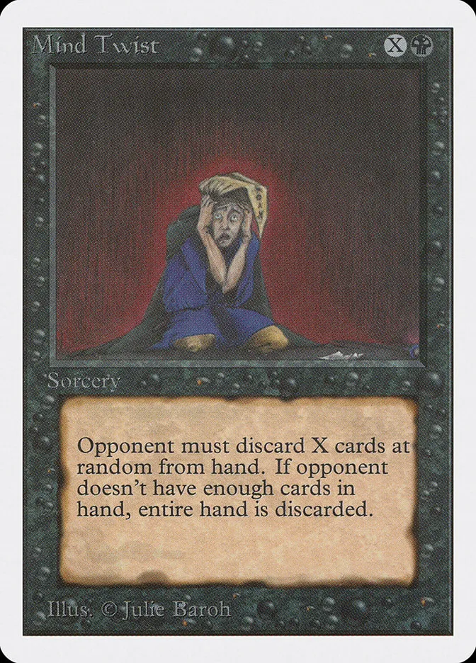 1993 Unlimited Edition Mind Twist rare #116 rare card image