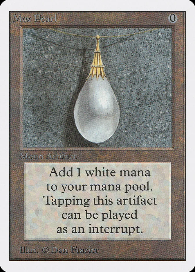 1993 Unlimited Edition Mox Pearl rare #264 rare card image