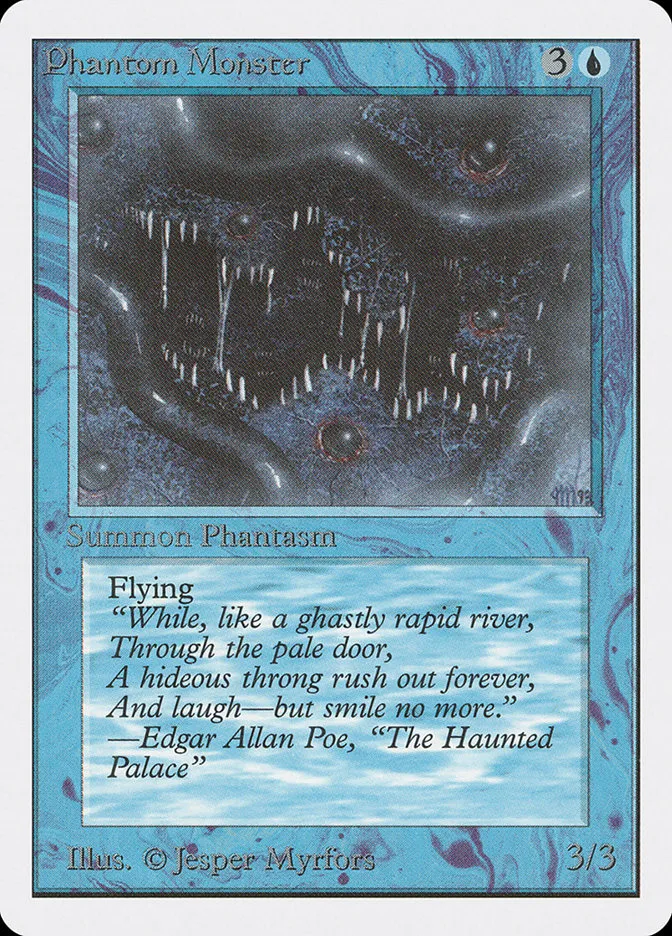 1993 Unlimited Edition Phantom Monster uncommon #70 uncommon card image