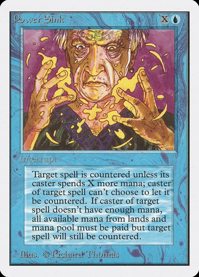 1993 Unlimited Edition Power Sink common #73 common card image