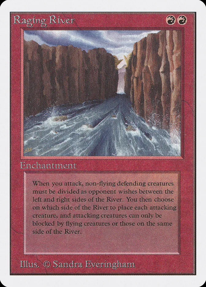 1993 Unlimited Edition Raging River rare #169 rare card image