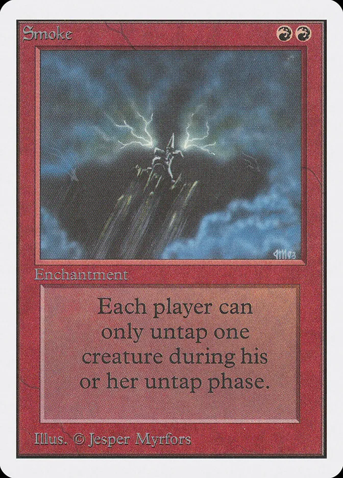 1993 Unlimited Edition Smoke rare #176 rare card image