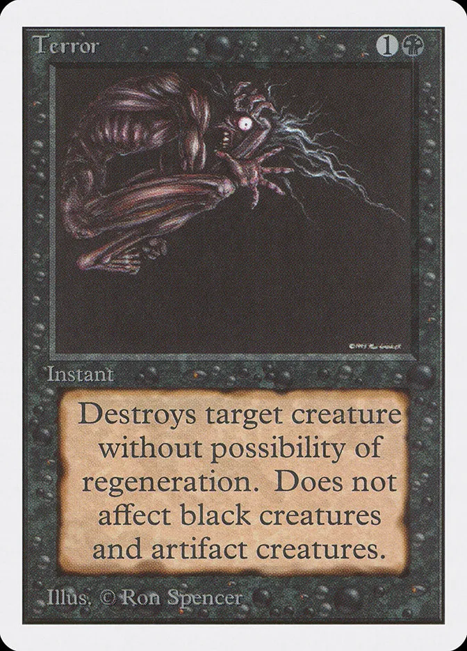 1993 Unlimited Edition Terror common #131 common card image