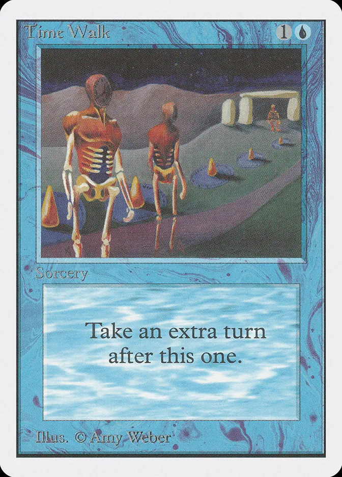 1993 Unlimited Edition Time Walk rare #84 rare card image