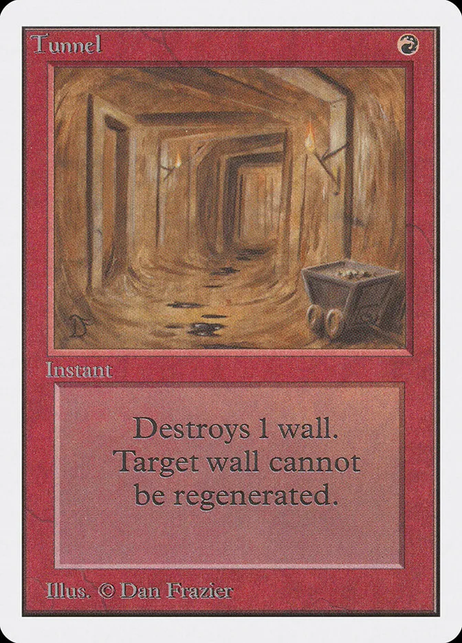 1993 Unlimited Edition Tunnel #179 uncommon card image