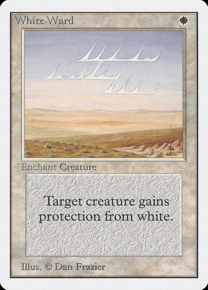 1993 Unlimited Edition White Ward uncommon #45 uncommon card image