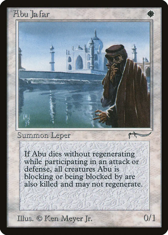 1993 Arabian Nights Abu Ja'far uncommon #1 uncommon card image