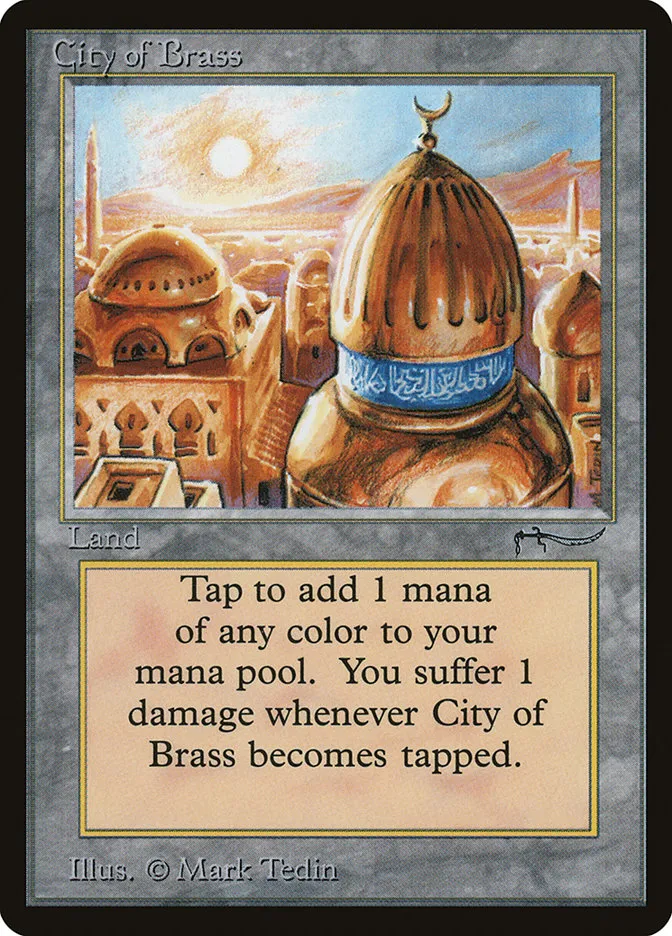 1993 Arabian Nights City of Brass uncommon #71 uncommon card image