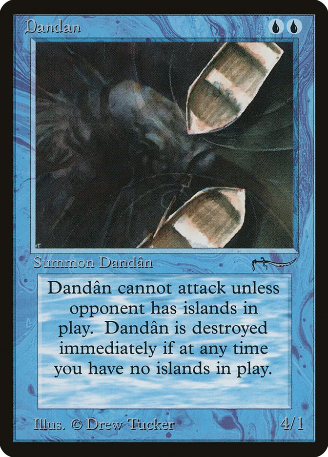 1993 Arabian Nights Dandân common #12 common card image