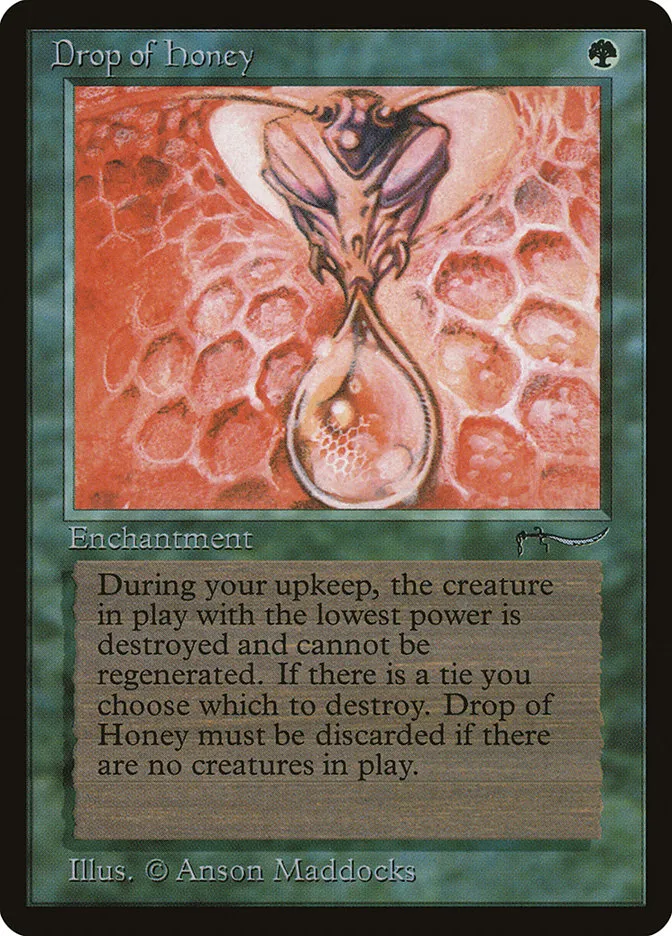 1993 Arabian Nights Drop of Honey #47 rare card image