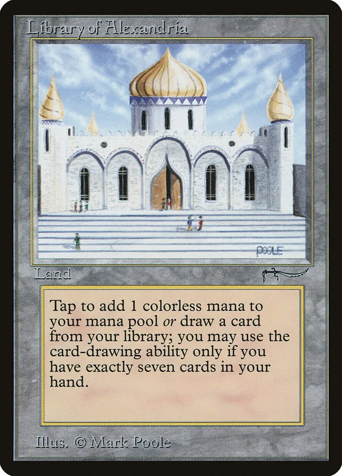 1993 Arabian Nights Library of Alexandria uncommon #76 uncommon card image