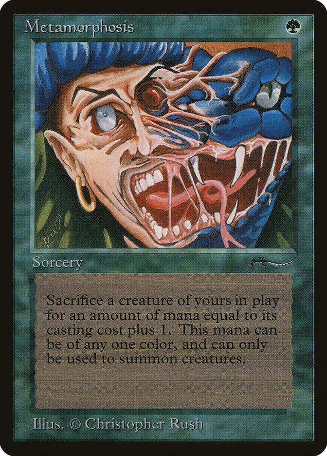 1993 Arabian Nights Metamorphosis common #51 common card image