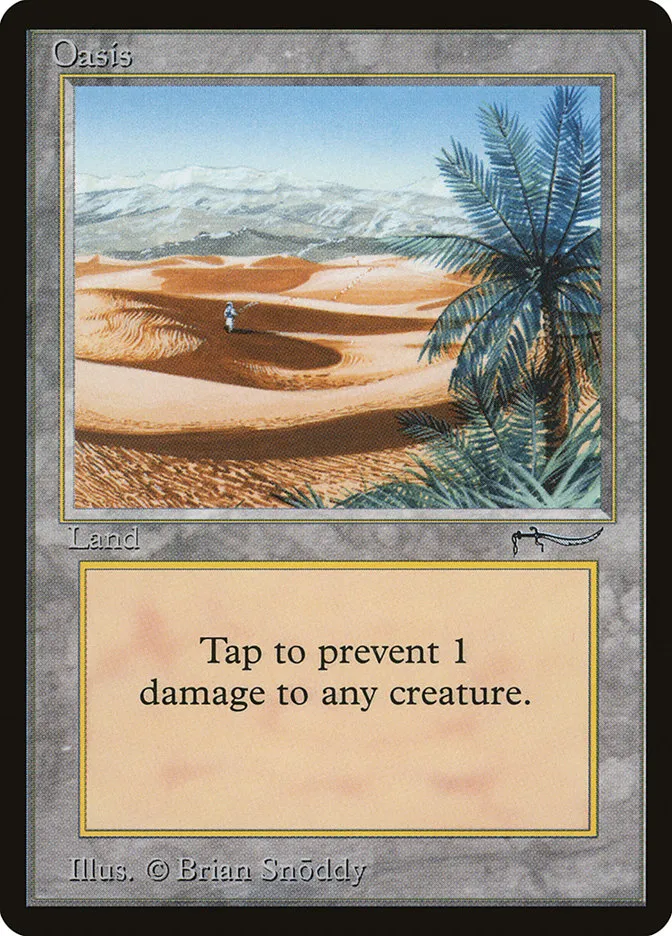 1993 Arabian Nights Oasis uncommon #78 uncommon card image