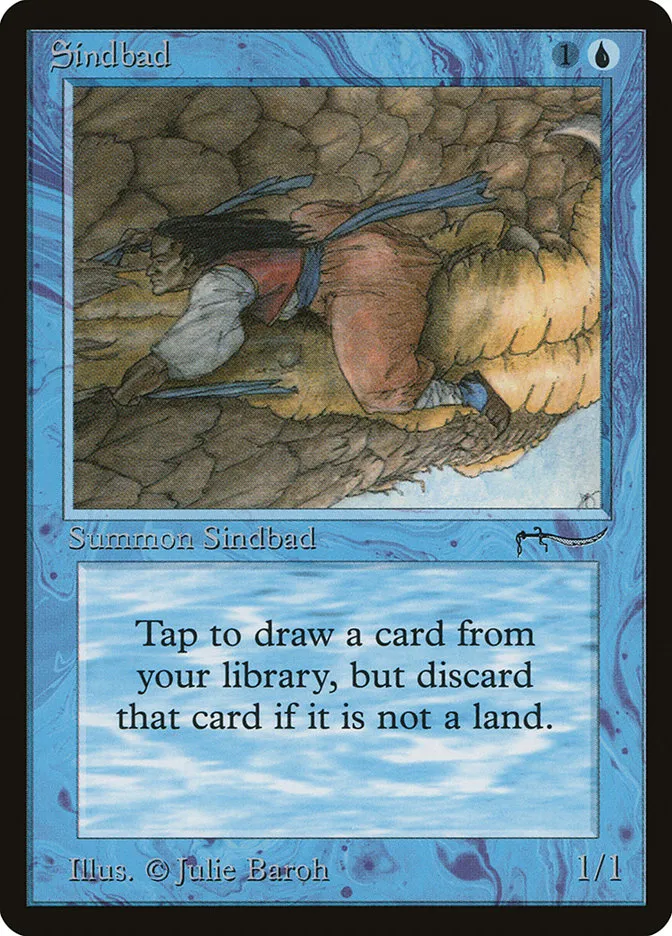 1993 Arabian Nights Sindbad uncommon #21 uncommon card image