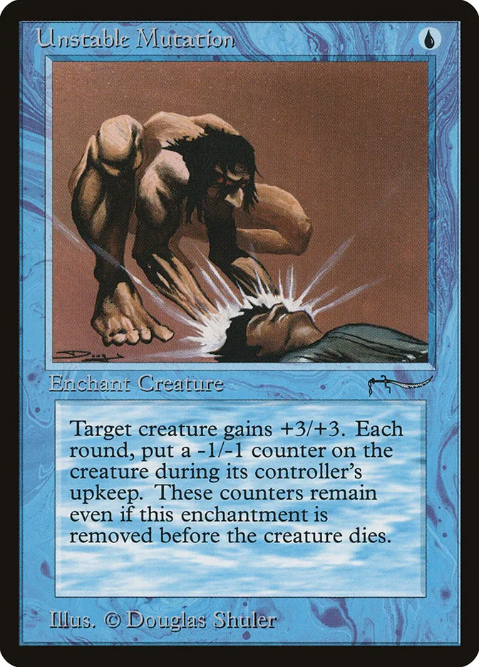 1993 Arabian Nights Unstable Mutation common #22 common card image
