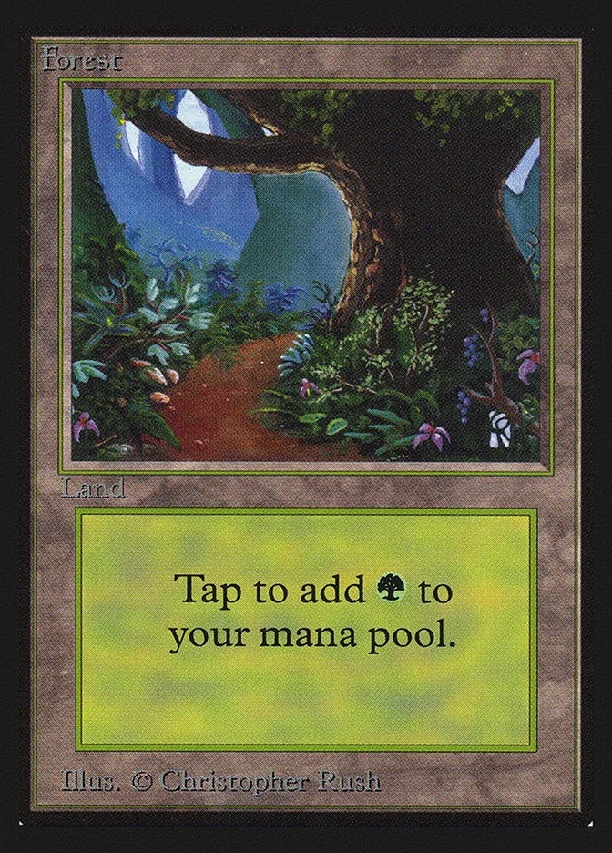 1993 Collectors' Edition Forest common #301 common card image