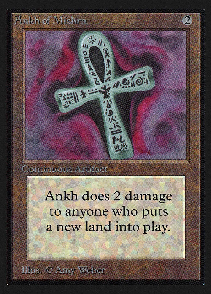 1993 Collectors' Edition Ankh of Mishra #231 rare card image