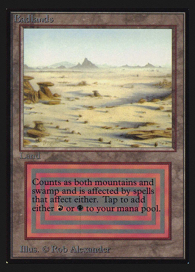 1993 Collectors' Edition Badlands rare #278 rare card image