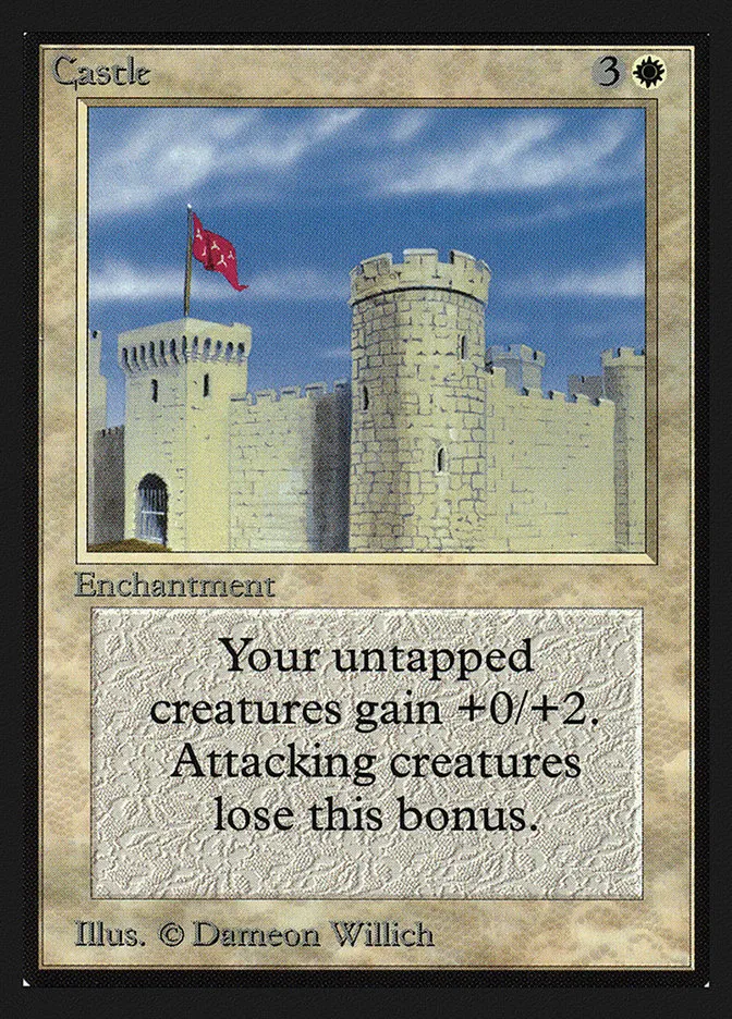 1993 Collectors' Edition Castle uncommon #9 uncommon card image