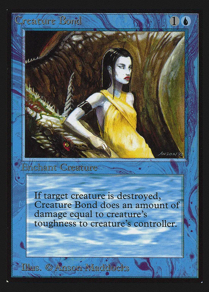 1993 Collectors' Edition Creature Bond #56 common card image