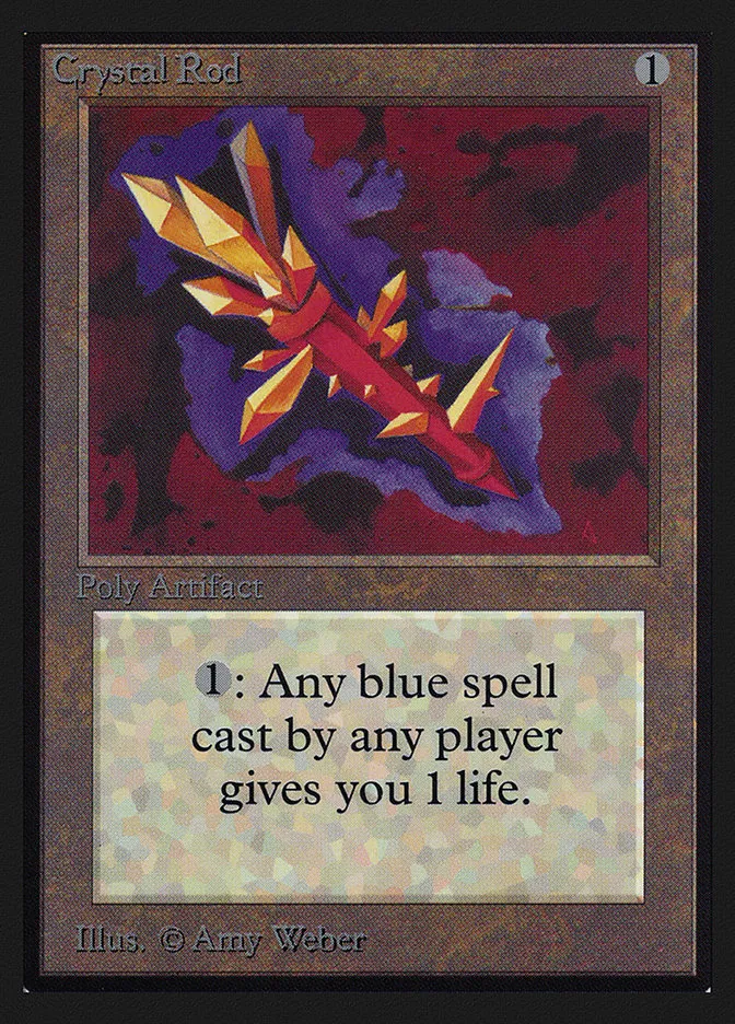 1993 Collectors' Edition Crystal Rod uncommon #240 uncommon card image
