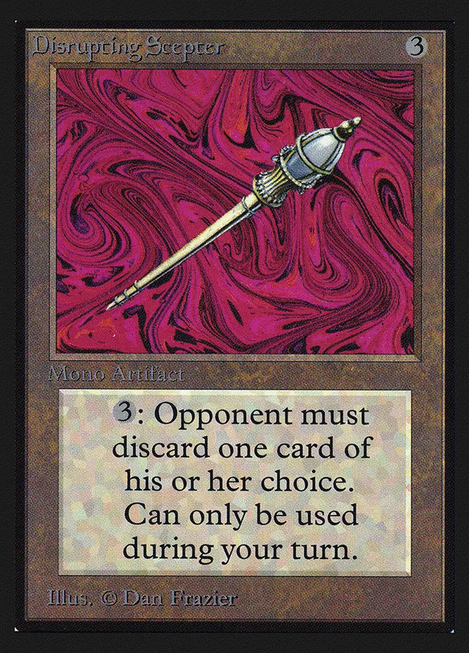 1993 Collectors' Edition Disrupting Scepter rare #243 rare card image