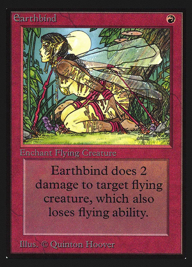 1993 Collectors' Edition Earthbind common #146 common card image