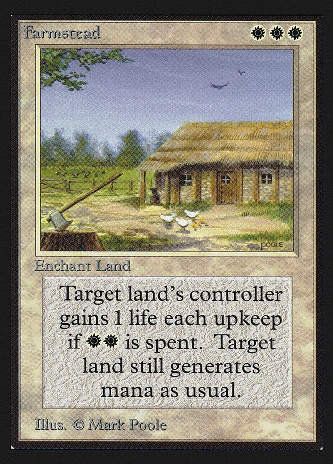 1993 Collectors' Edition Farmstead rare #20 rare card image