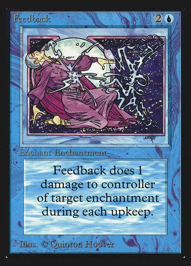 1993 Collectors' Edition Feedback uncommon #58 uncommon card image