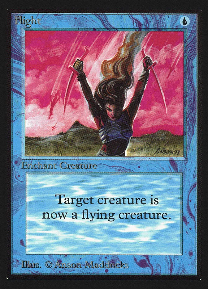 1993 Collectors' Edition Flight common #59 common card image