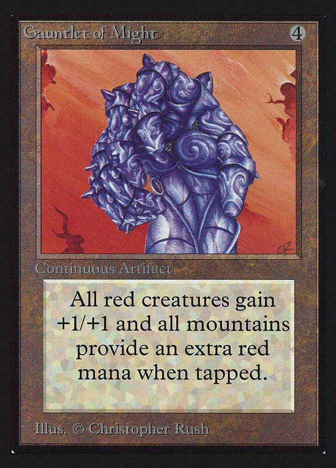 1993 Collectors' Edition Gauntlet of Might #245 rare card image