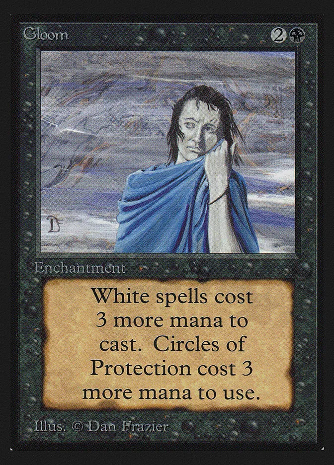 1993 Collectors' Edition Gloom uncommon #111 uncommon card image