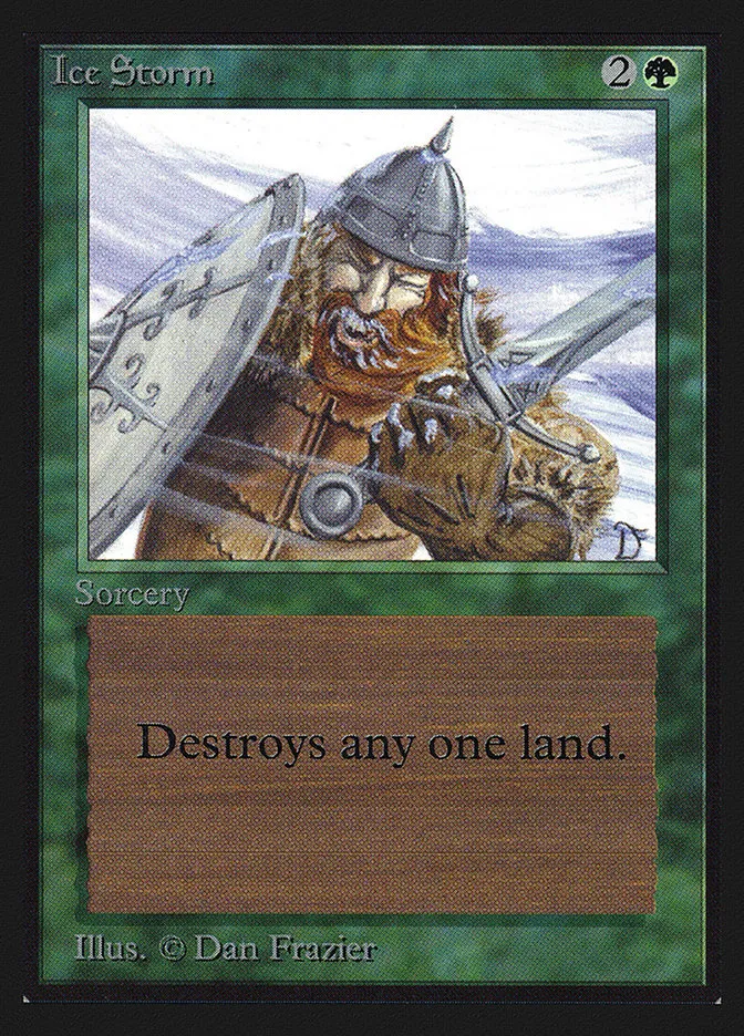 1993 Collectors' Edition Ice Storm #202 uncommon card image