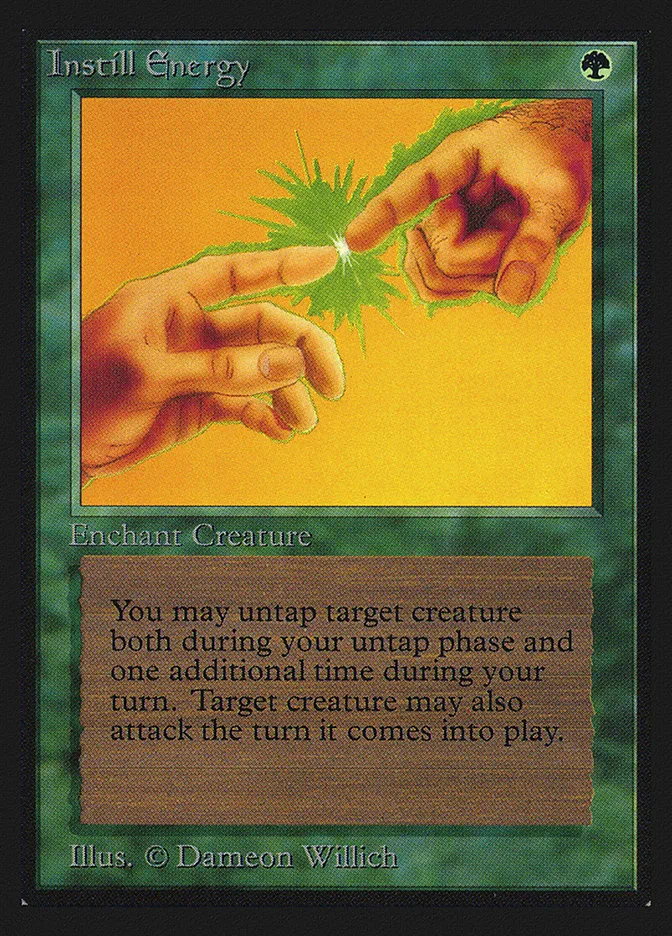 1993 Collectors' Edition Instill Energy #203 uncommon card image
