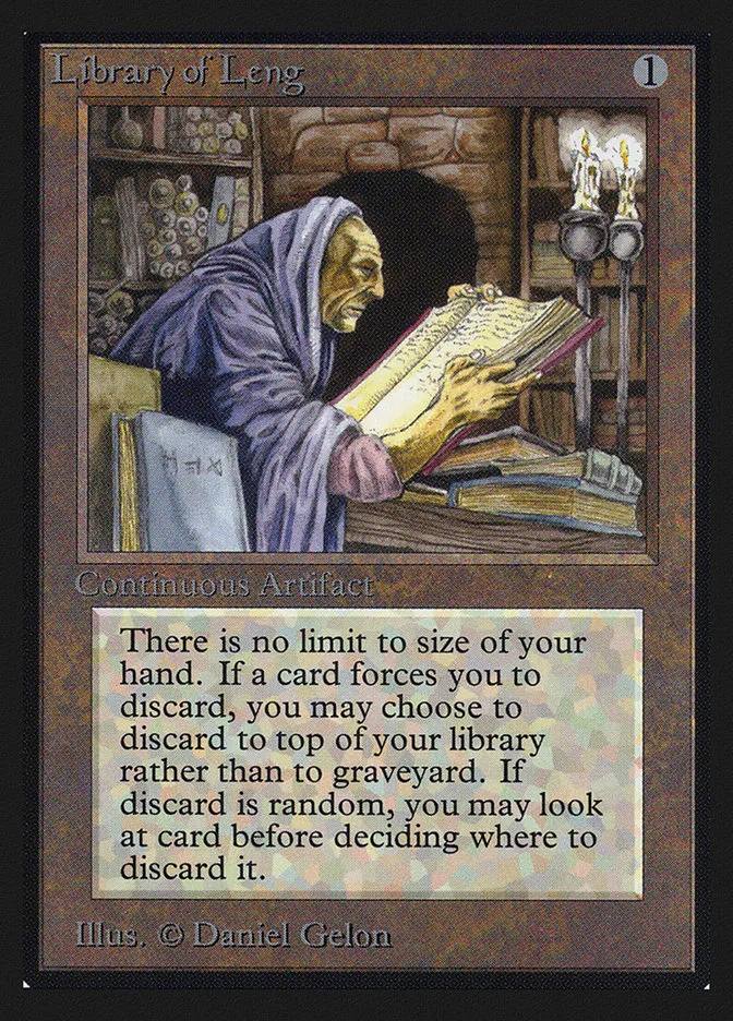 1993 Collectors' Edition Library of Leng #258 uncommon card image