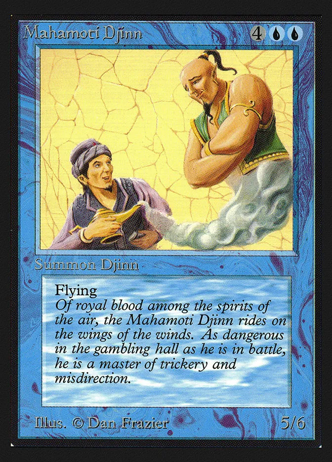1993 Collectors' Edition Mahamoti Djinn #65 rare card image