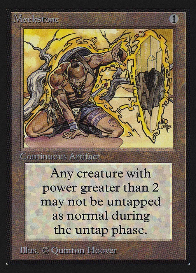 1993 Collectors' Edition Meekstone rare #261 rare card image