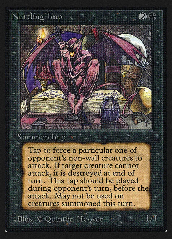 1993 Collectors' Edition Nettling Imp #118 uncommon card image