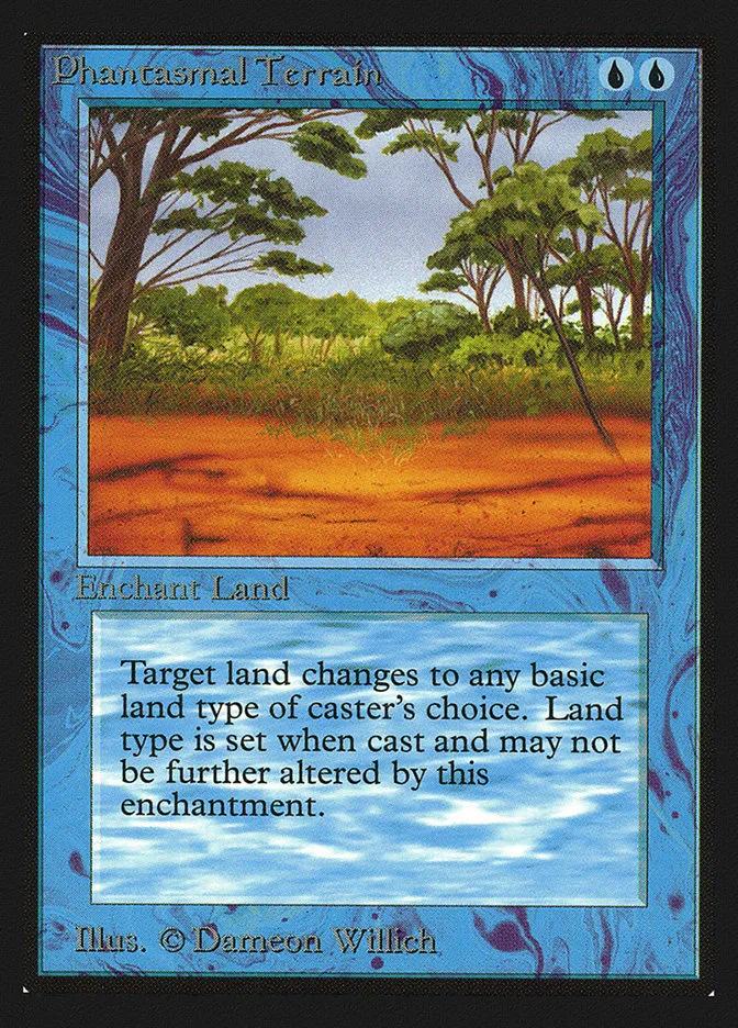 1993 Collectors' Edition Phantasmal Terrain common #69 common card image