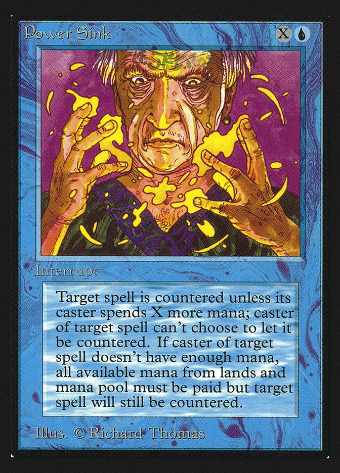 1993 Collectors' Edition Power Sink common #73 common card image