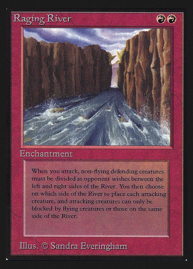 1993 Collectors' Edition Raging River rare #169 rare card image